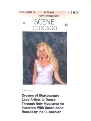 Scene Chicago 2016-Shakespeare Interview Scene Chicago 2016-Shakespeare Interview
