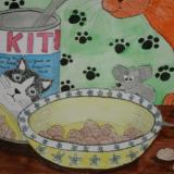 Kitty Nibble - by student Morgan..
