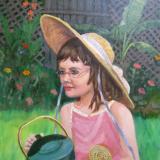 Girl with a Watering Can