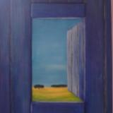 Blue Door onto the Alentejo countryside