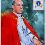Custom portrait of Pope PIUS XII, 80cm x 60cm, 2016