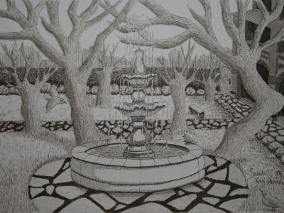 The Garden where Van Gogh Painted AWARDED (SOLD)