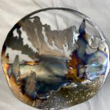 Small Round Mountain Landscape