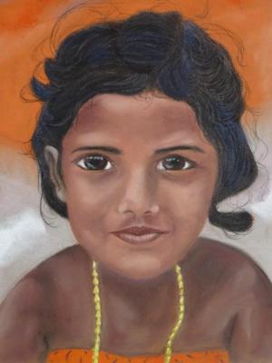 Girl with a Yellow Necklace Girl with a Yellow Necklace