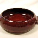 111013.K Brie Baker with Magma Glaze