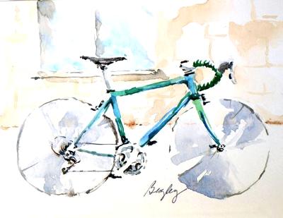 Blue-green Road Bike Blue-green Road Bike