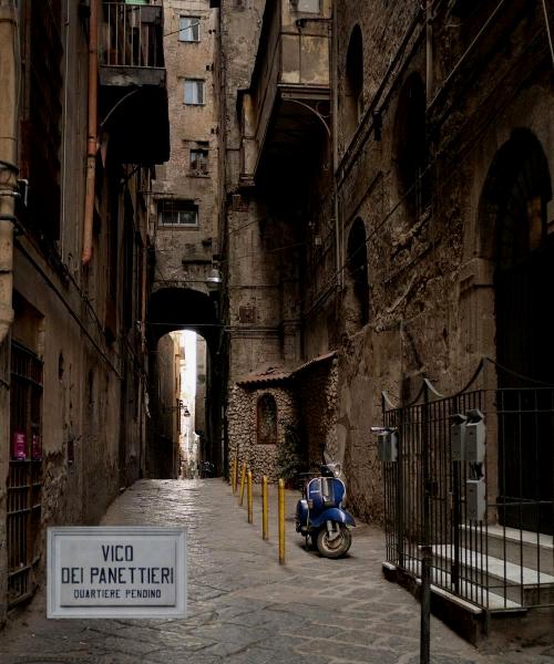 Naples, Vico dei Panettieri - ,Street of the Bread Makers                           