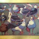 Sage Gulls 18x24" oil sold