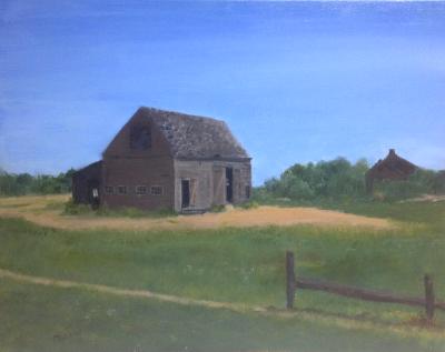 Martha's Vineyard Barn, 16"x20" (available) Martha's Vineyard Barn, 16"x20" (available)