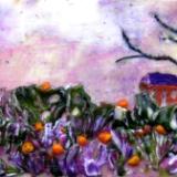 Farmhouse in Purple Haze