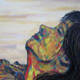 Wrapped Within Desert Winds, She Awaits the Stars. 