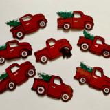 Red Truck ornaments