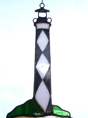 Cape Lookout NC Lighthouse Suncatcher Cape Lookout NC Lighthouse Suncatcher