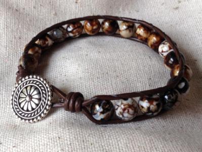 Brioche Agate Wrap Bracelet Brioche Agate Wrap Bracelet