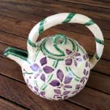 Purple Orchid Teapot 