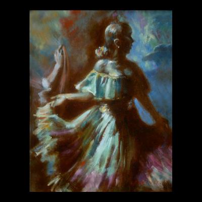 24x16.Dancing by the Light of moon 24x16.Dancing by the Light of moon