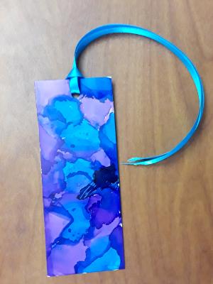 Alcohol Ink Bookmarks Alcohol Ink Bookmarks