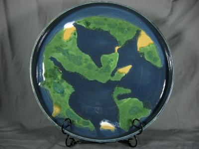 101207.A "World" Design Platter