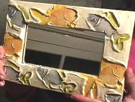 handcrafted fish mirror handcrafted fish mirror