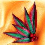 Nandina Leaf Pin