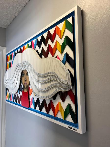 Wavelength (Original) (27x51 inches) 