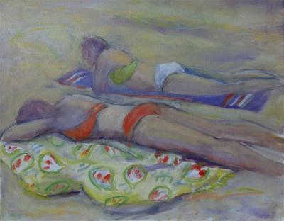 Bathers 16" x 20" Bathers 16" x 20"
