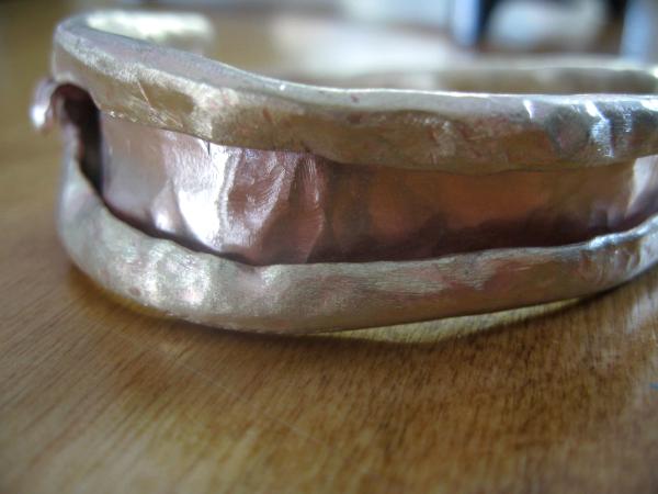 14-021 Forged Bronze Bangle