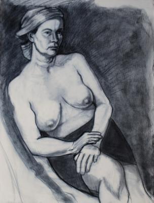 Signe, Seated in a Chair