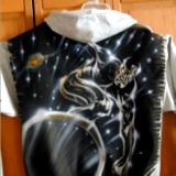 Airbrush on fabrics