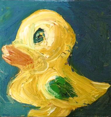 "Quack" (Six inch square series)