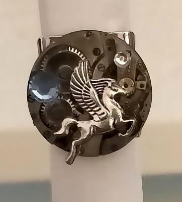 Pegasus watch ring