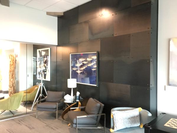 Steel Wall: Company Lounge