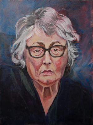 Self-Portrait in Oils