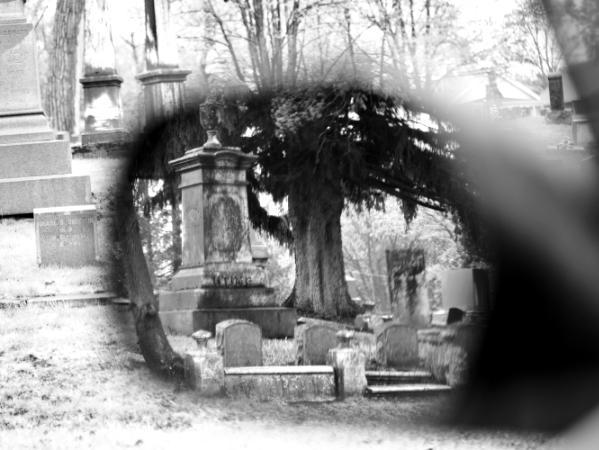 prospect hill cemetery, gloversville, ny  (canon r50 ttartisan 50mm f/1.8)