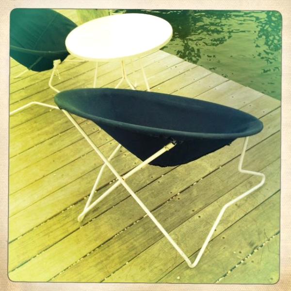 '50s Canvas Deck Chair (a la Standard Miami)