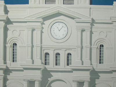 St Louis Church in New Orleans          12" x 36"     sold