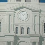 St Louis Church in New Orleans          12" x 36"     sold