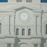 St Louis Church in New Orleans          12" x 36"     sold