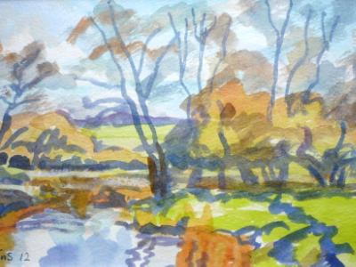 The River Otter in autumn 