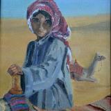 * Our Camel Guide (Bedouin Boy/Egypt) 12"x 9"