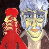 Kurt Vonnegut  and a lobster