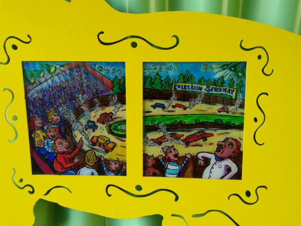 Yellow Cow Painting