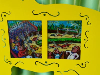 Yellow Cow Painting