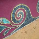 Wall leading to Winery