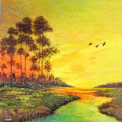 Sunset Flight