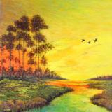 Sunset Flight