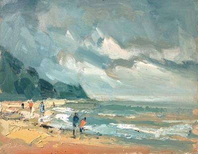 Charmouth beach, Charmouth beach,