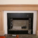 Custom solid alder fireplace mantle Custom solid alder fireplace mantle