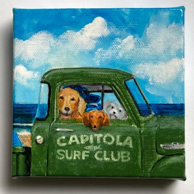 THE CAPITOLA SURF CLUB ON PATROL 