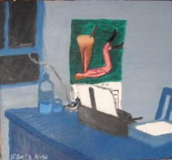 8Pin-Up in Writer's Office (February 1955)
